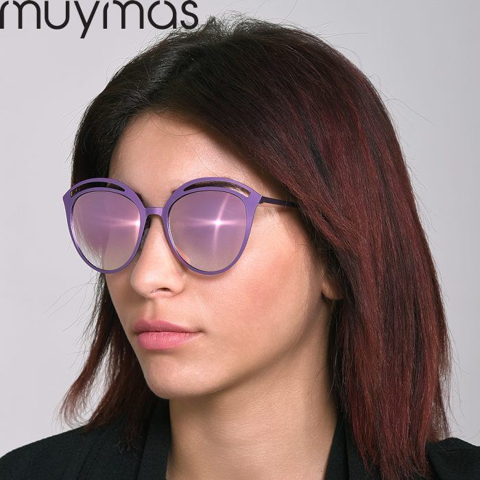 Occhiali da Sole Donna Metallo Ovale mod. MUY88S - immagine 2