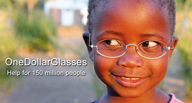 OneDollarGlasses: occhiali da vista come mezzo di lotta alla povertà