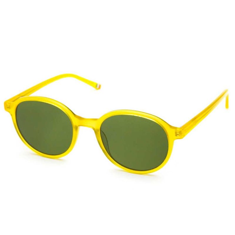 PANTHOS Occhiali Da Sole Unisex Mod. Stock - Vintage Fashion, Protezione UV400 Con Panno E Sacchettino