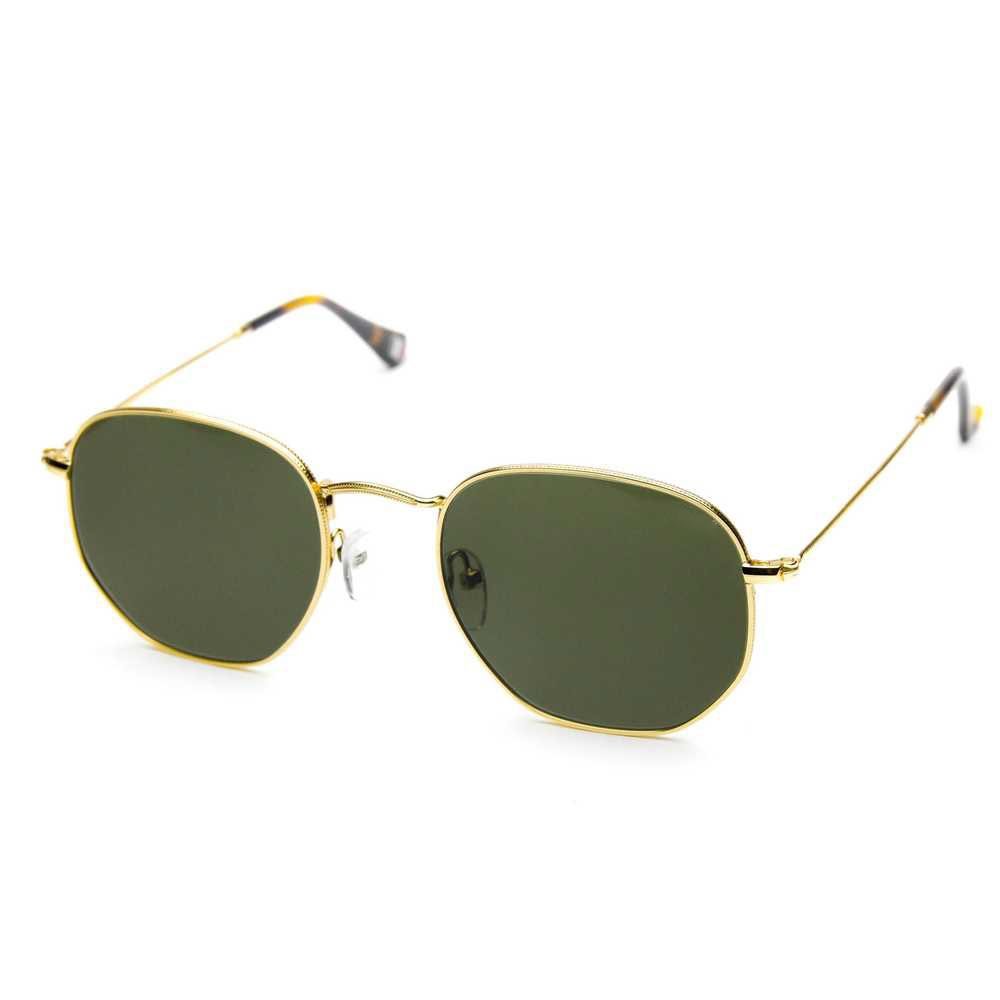 Occhiali da sole unisex metallo titanio