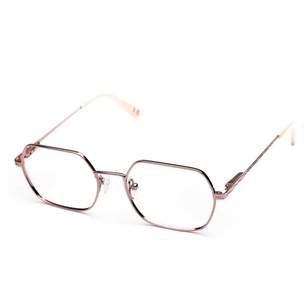 Occhiali da vista rombo arrotondati in metallo unisex Mod. Muy1049V - immagine 3