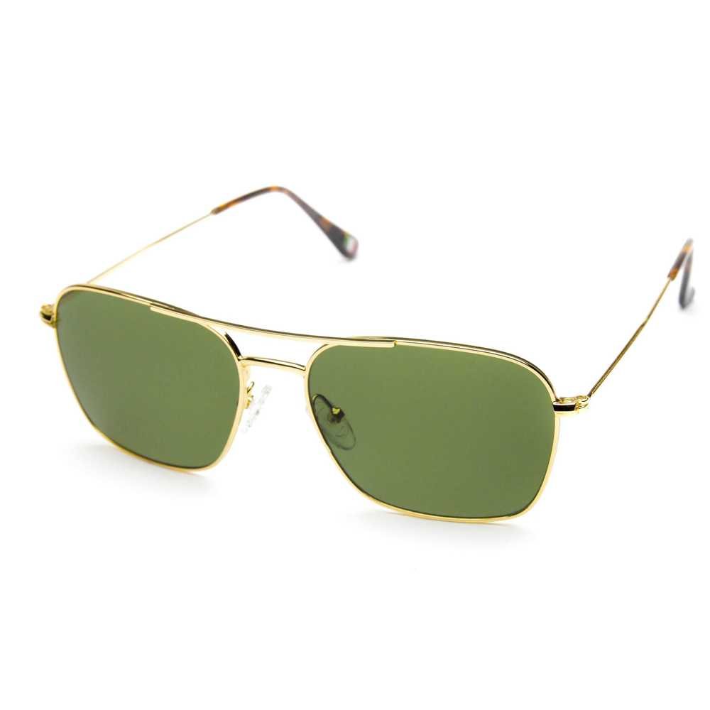 Occhiali da sole aviator arrotondati unisex grandi